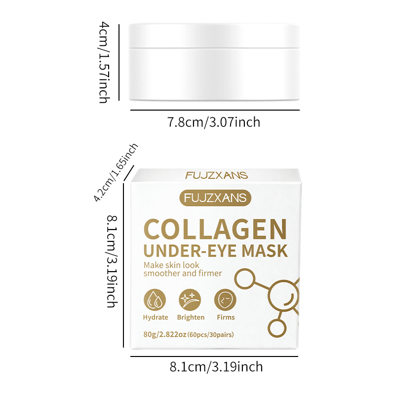 Bio-Collagen Eye Mask 60 Patch - Collagen Under Eye Patches recension och pris