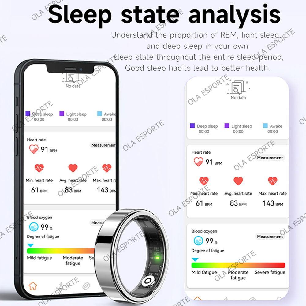 2026 New Smart Ring Heart Rate - Health Monitors recension och pris