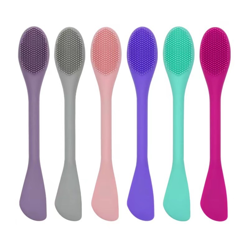 1PC Double Headed Silicone Fac - Silicone Face Scrubber Electric recension och pris