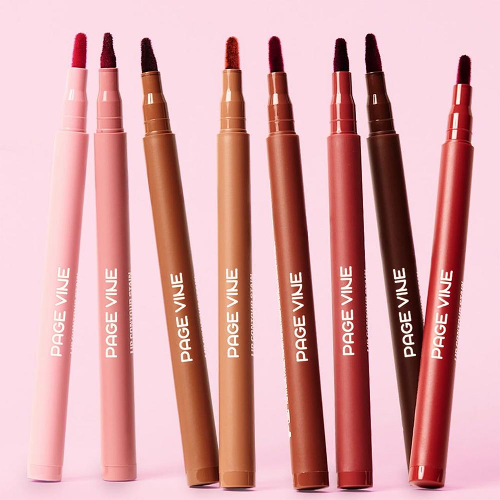 Waterproof Matte Lipliner Penc - Matte Velvet Lip Tint Long Lasting recension och pris