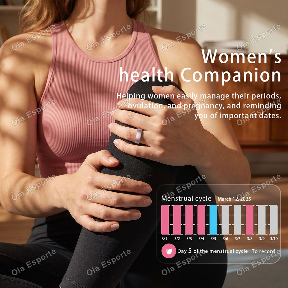 Smart Ring Men Women with Char - Health Monitors recension och pris