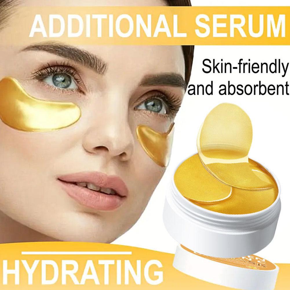 Collagen Vitamin Eye Mask 60pc - Collagen Under Eye Patches recension och pris