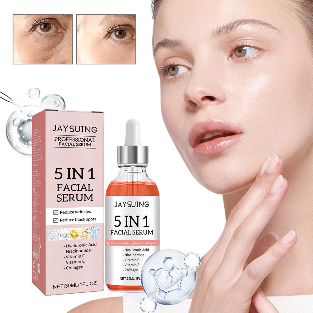 5-in-1 Vitamin C & Hyaluronic  - Hyaluronic Acid Facial Serum recension och pris