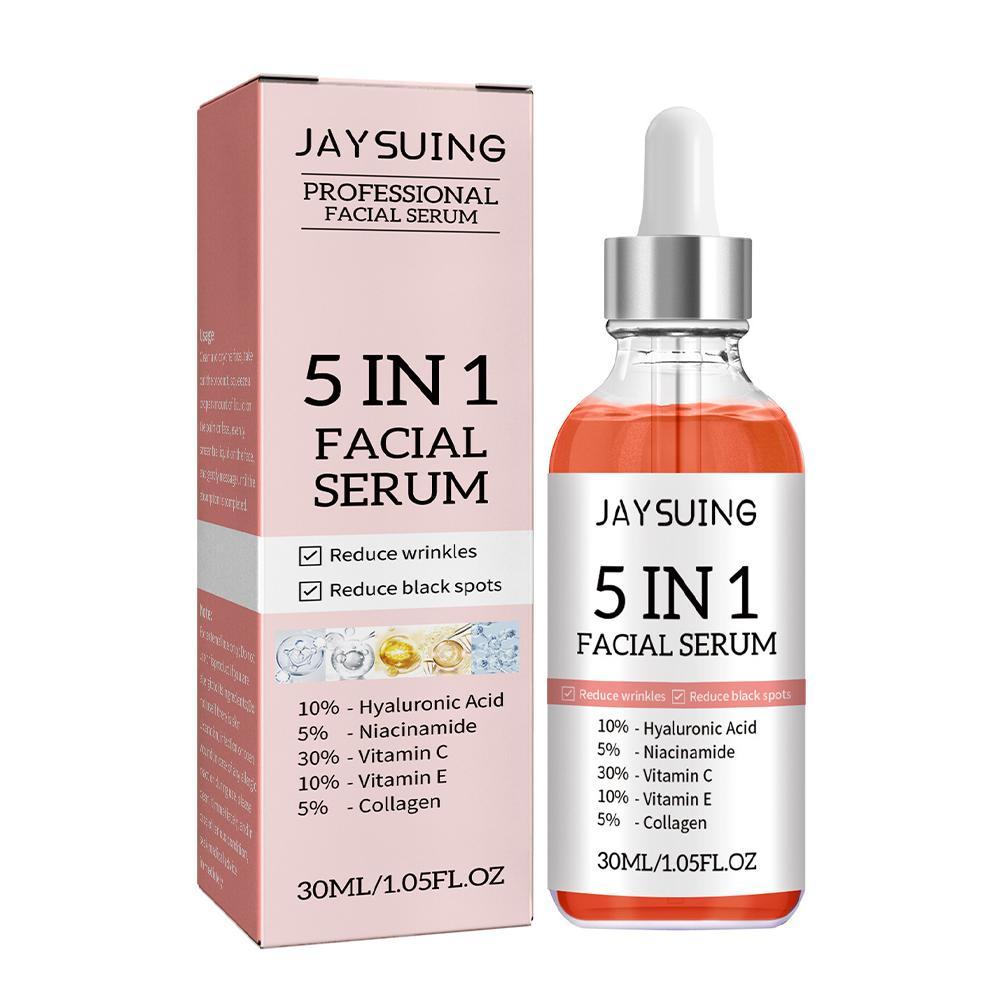 5-in-1 Vitamin C & Hyaluronic  - Hyaluronic Acid Facial Serum recension och pris