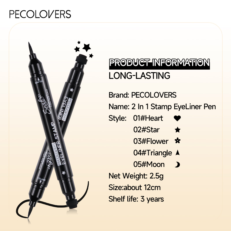 Double-head Liquid Eyeliner Pe - Waterproof Liquid Eyeliner Pen recension och pris
