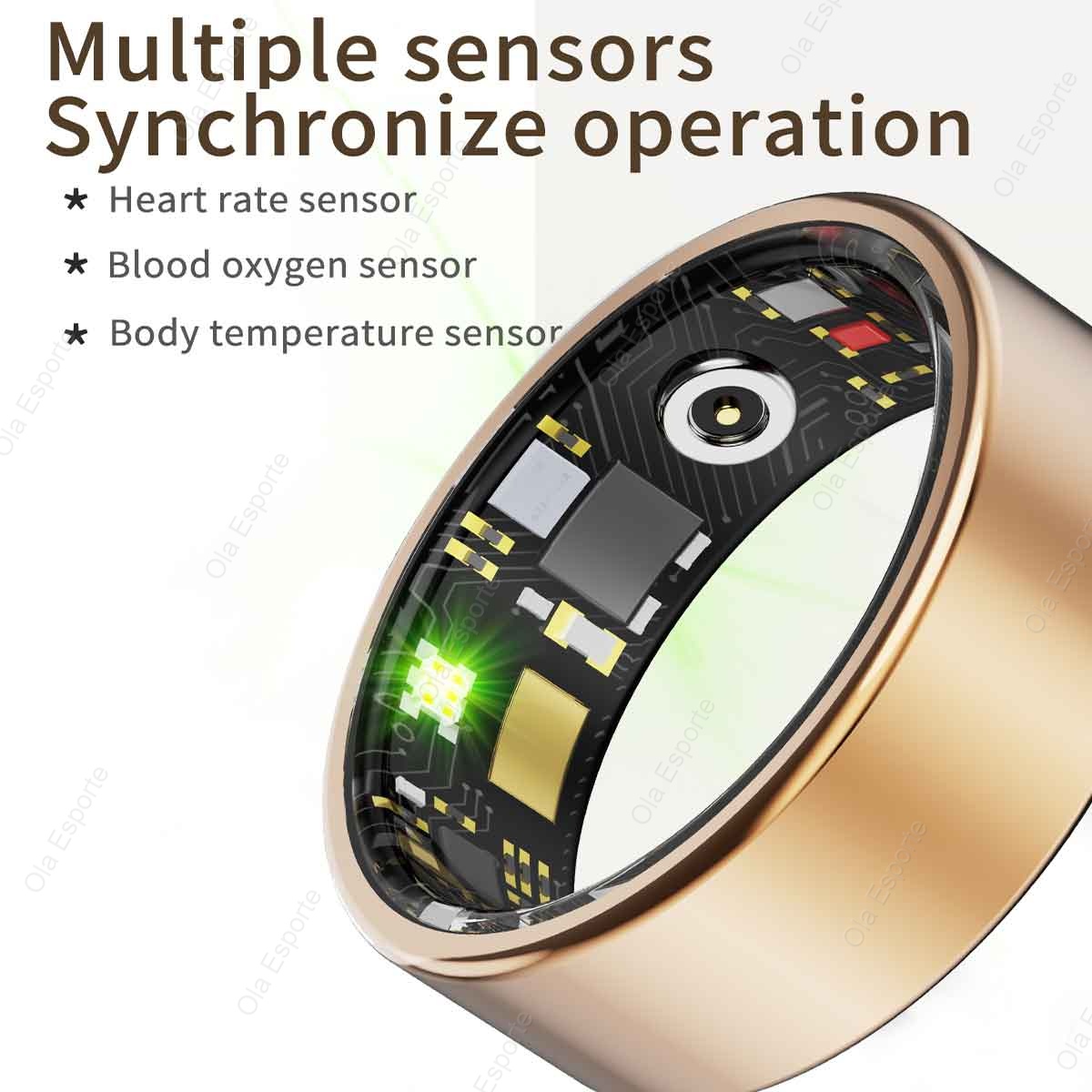 New Multi-Functional Smart Rin - Health Monitors recension och pris